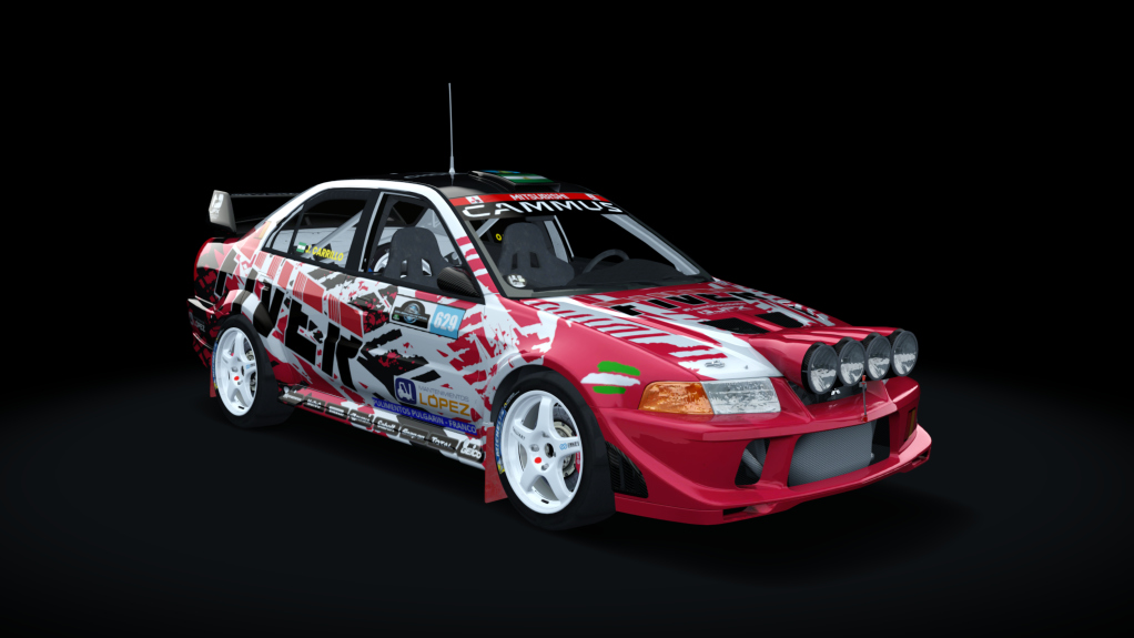 Supply Mitsubishi Lancer EVO 6.5 Gr.A Makinen, skin Rally-629