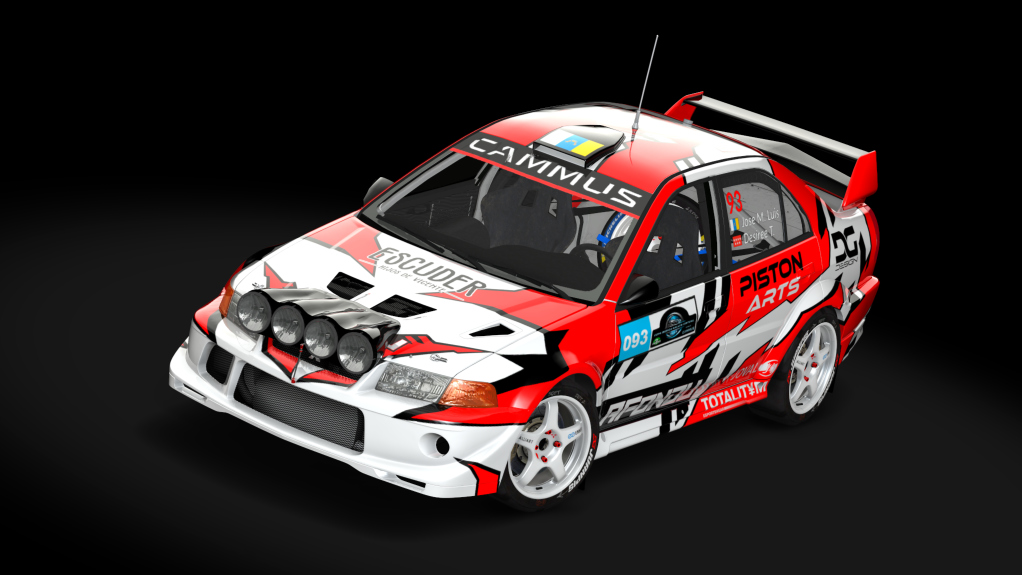 Supply Mitsubishi Lancer EVO 6.5 Gr.A Makinen, skin rally-093