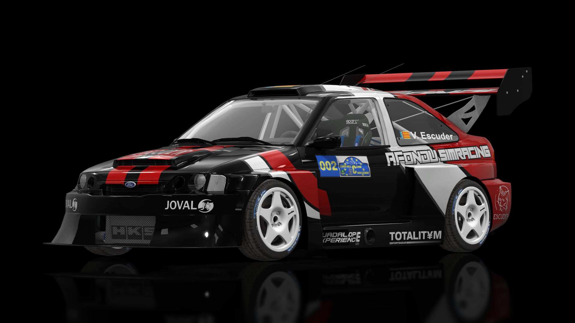 Supply Hillclimb Ford Escort Cosworth, skin euro-002