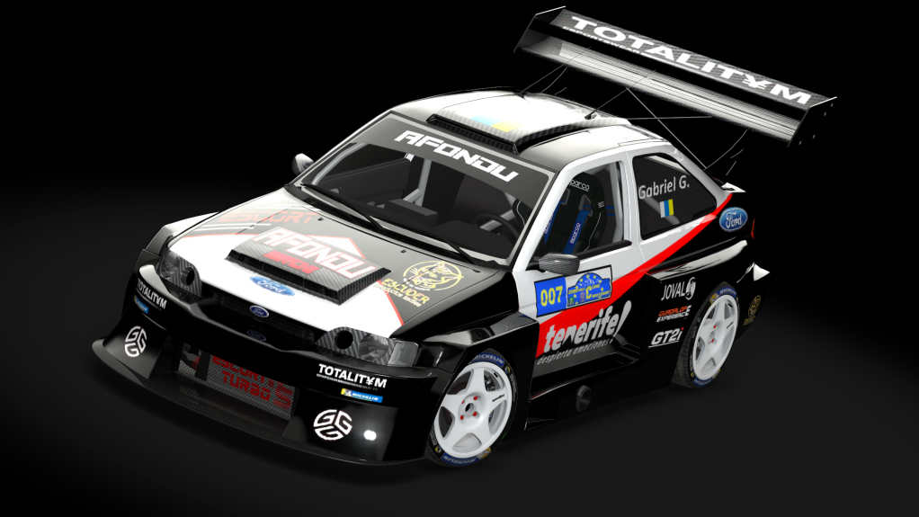 Supply Hillclimb Ford Escort Cosworth, skin euro-007