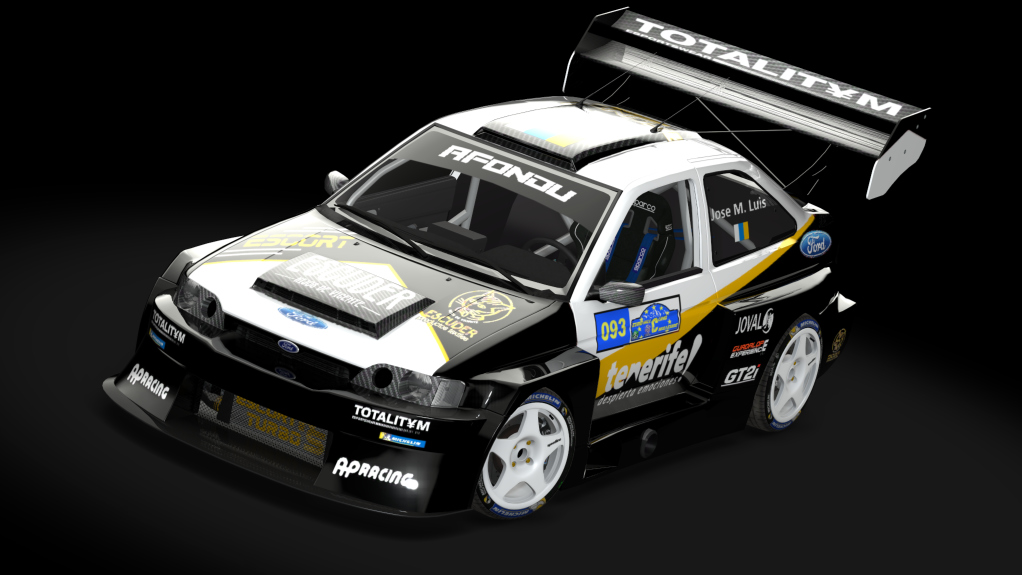 Supply Hillclimb Ford Escort Cosworth, skin euro-093