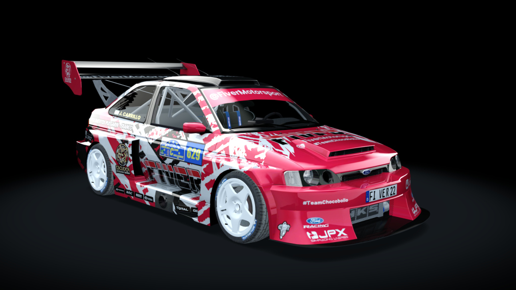 Supply Hillclimb Ford Escort Cosworth, skin euro-629