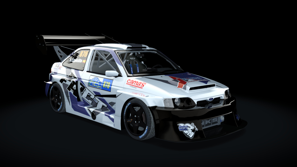 Supply Hillclimb Ford Escort Cosworth, skin euro-878