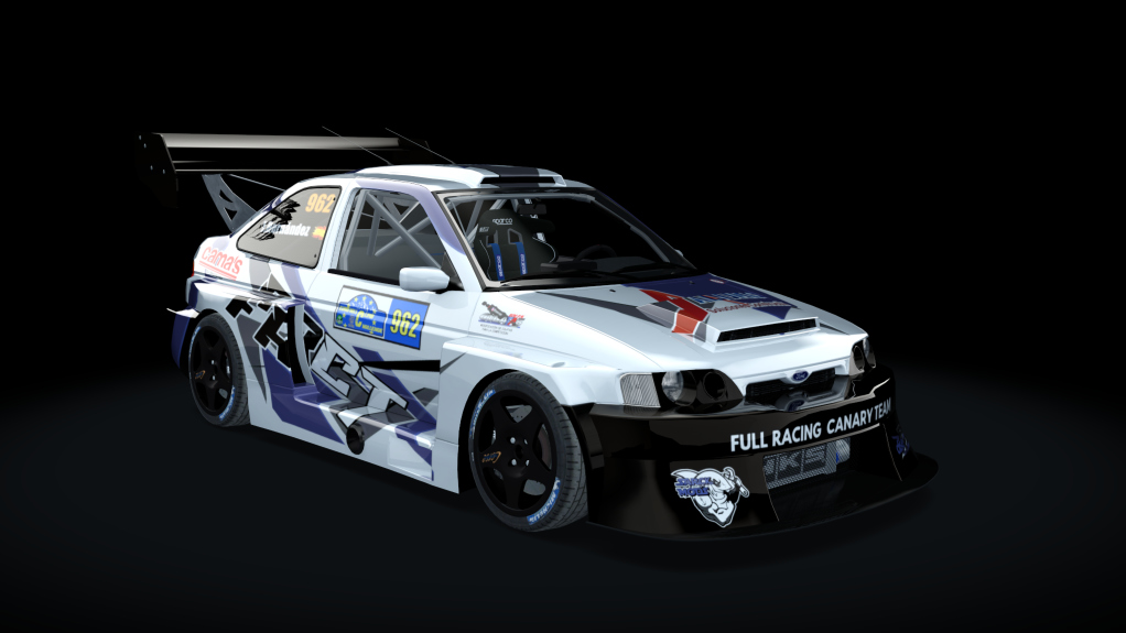 Supply Hillclimb Ford Escort Cosworth, skin euro-962