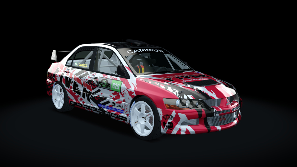 Supply Mitsubishi Lancer EVO 8, skin Mon-629