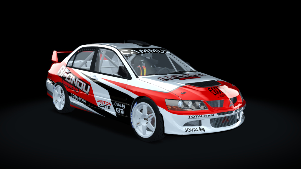 Supply Mitsubishi Lancer EVO 8, skin mon-222