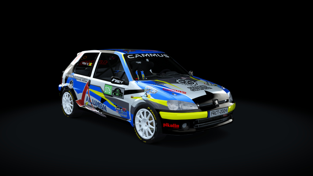 Supply Peugeot 106 S16 GTI, skin Mon-076