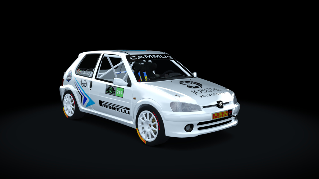 Supply Peugeot 106 S16 GTI, skin Mon-244