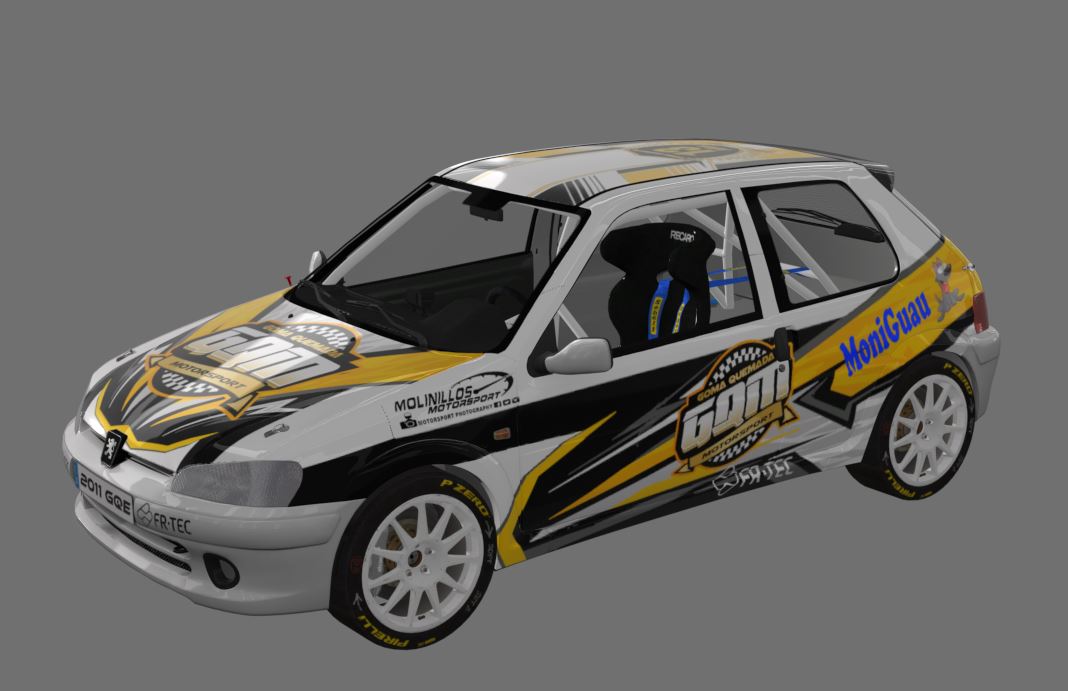 Supply Peugeot 106 S16 GTI, skin Mon-315