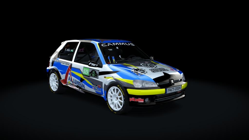 Supply Peugeot 106 S16 GTI, skin Mon-829