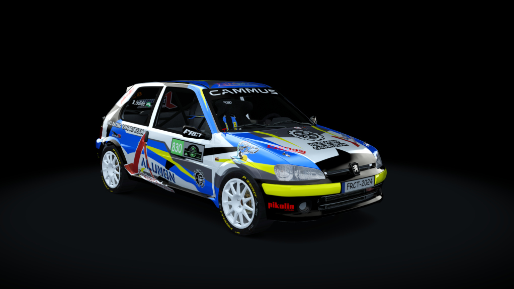 Supply Peugeot 106 S16 GTI, skin Mon-830