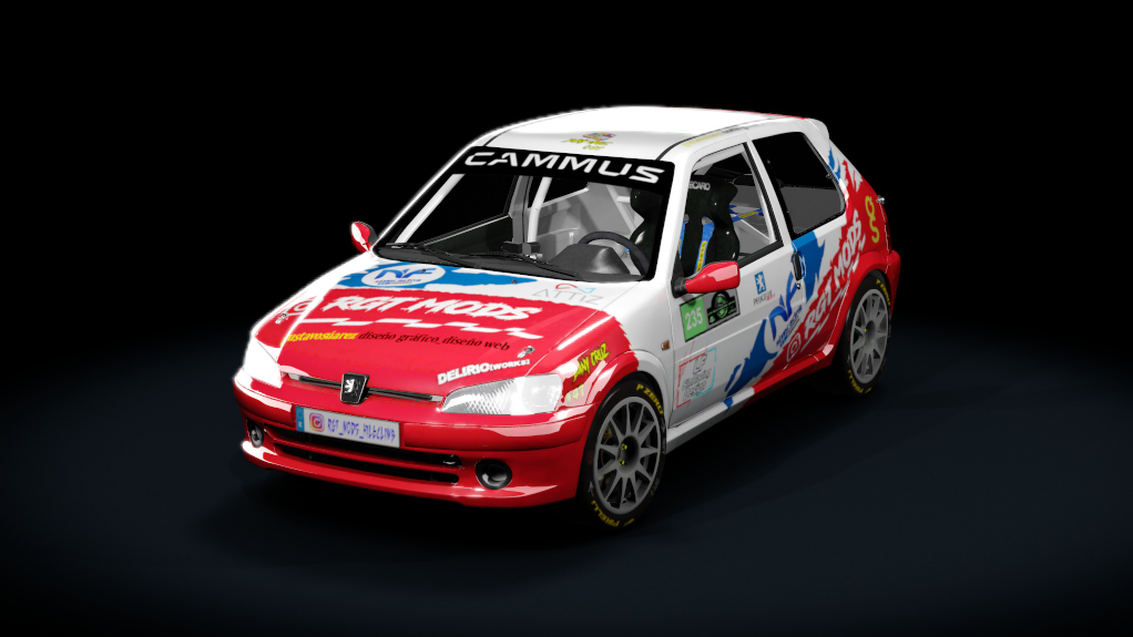 Supply Peugeot 106 S16 GTI, skin mon-235