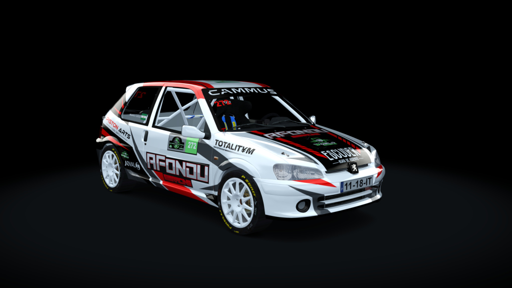 Supply Peugeot 106 S16 GTI, skin mon-272