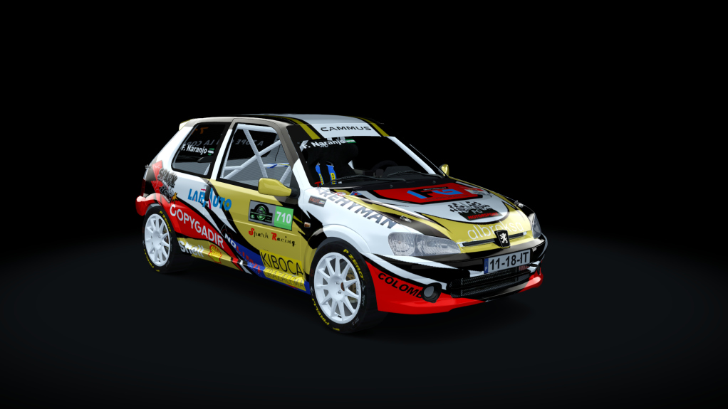 Supply Peugeot 106 S16 GTI, skin mon-710