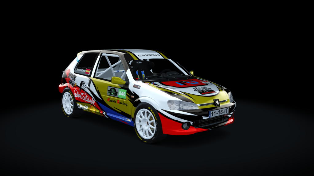 Supply Peugeot 106 S16 GTI, skin mon-846