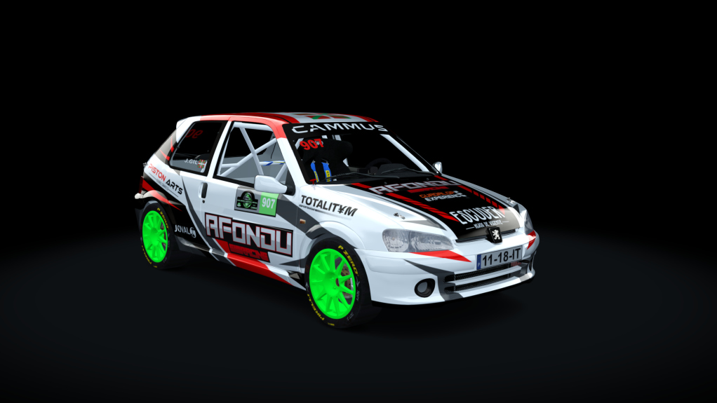 Supply Peugeot 106 S16 GTI, skin mon-907