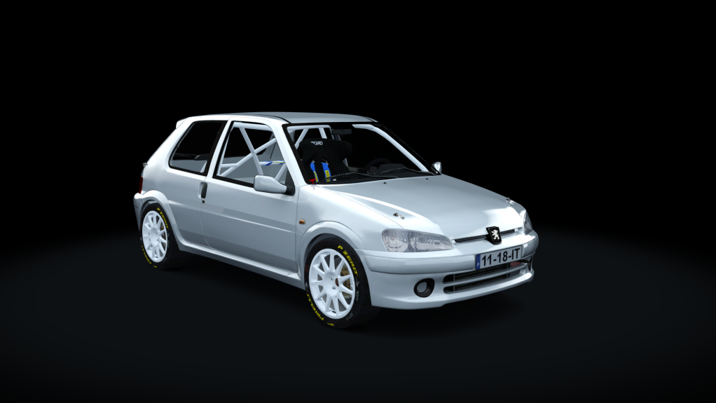 Supply Peugeot 106 S16 GTI, skin template