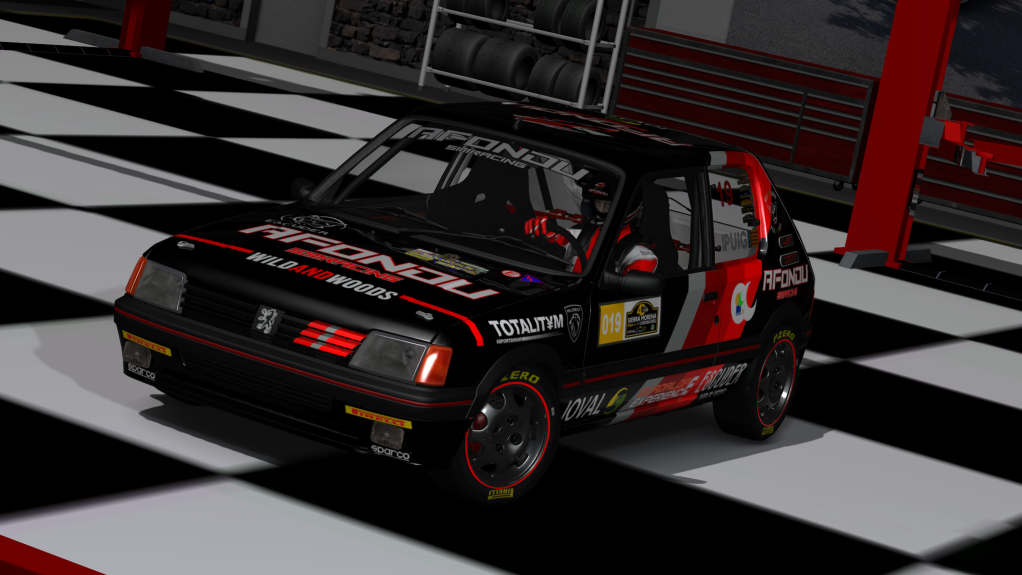 Supply Peugeot 205 GTI 1.9, skin ibias-019