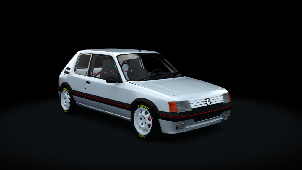 Supply Peugeot 205 GTI 1.9, skin template