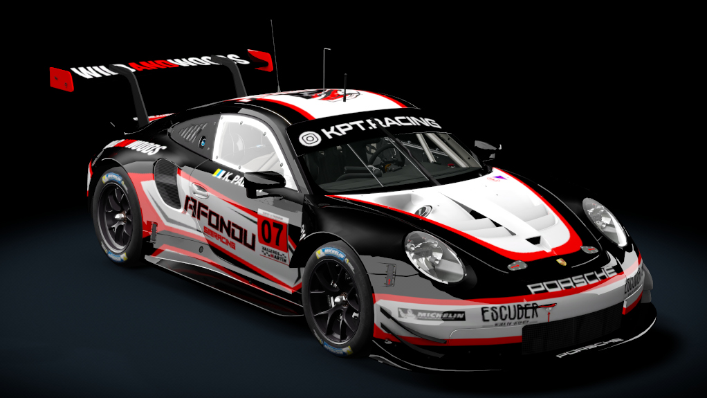 Supply Porsche 911 RSR, skin BOQUERON-07 - copia