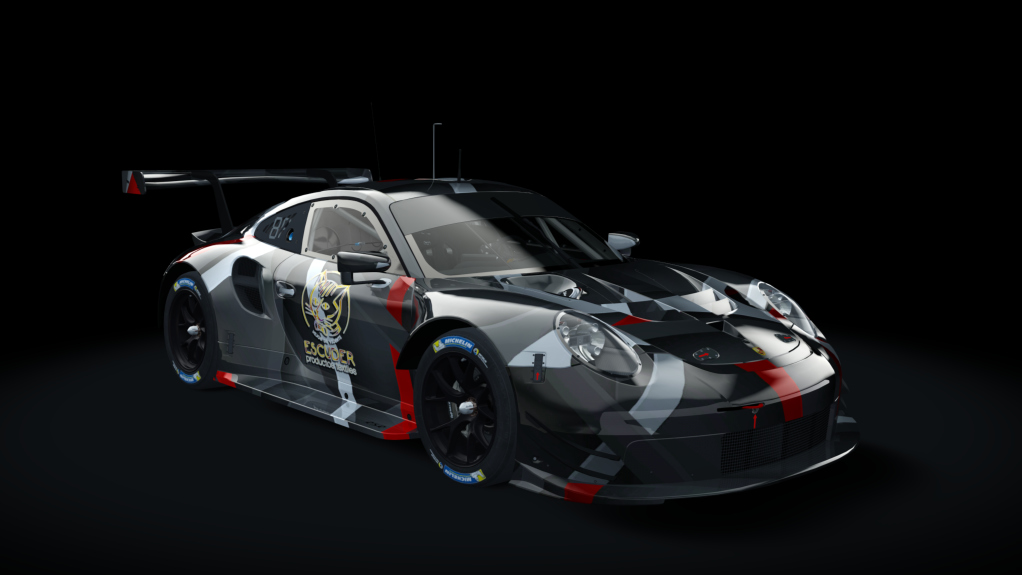 Supply Porsche 911 RSR, skin euro-000