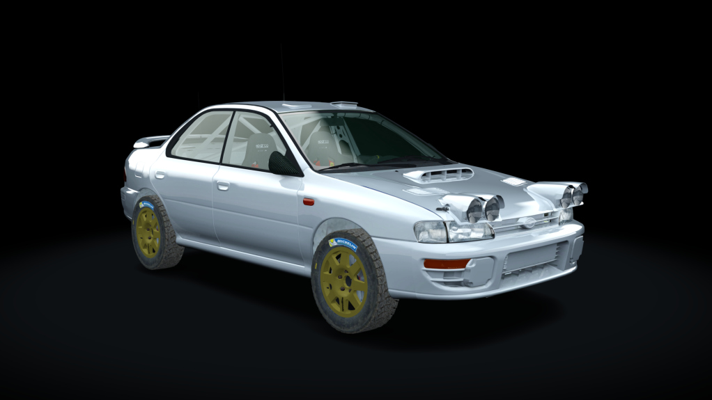 Supply Subaru Impreza GrA 555 Gravel, skin template