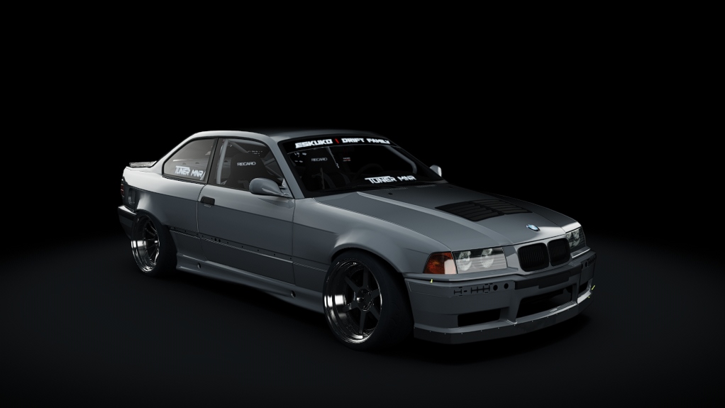 Eskuko Missile E36 coupe, skin Grey