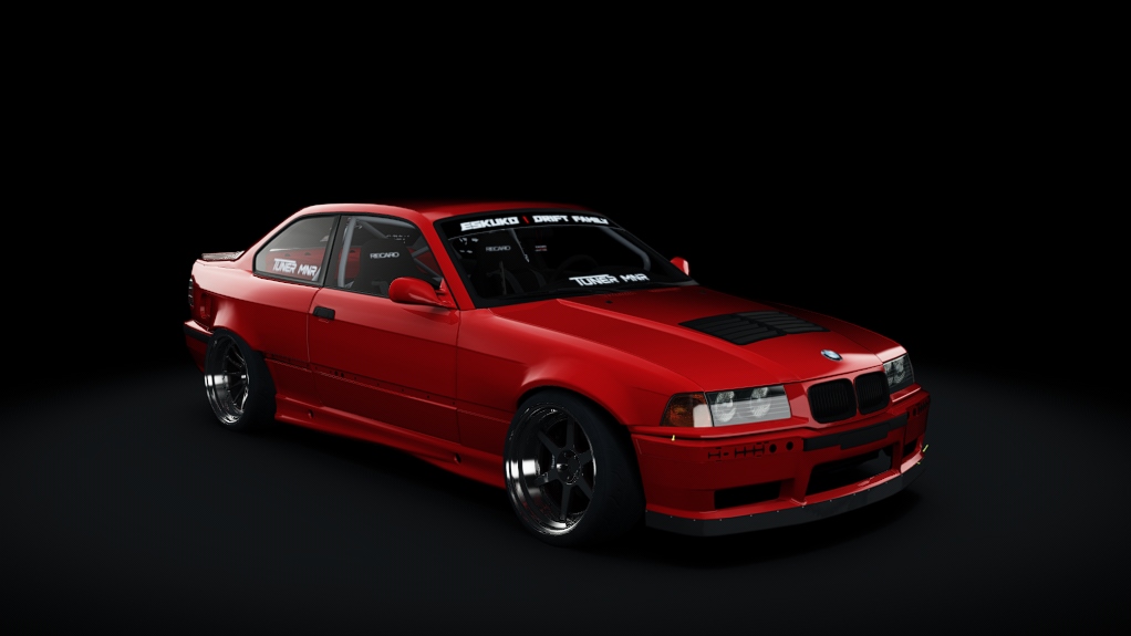 Eskuko Missile E36 coupe, skin Red