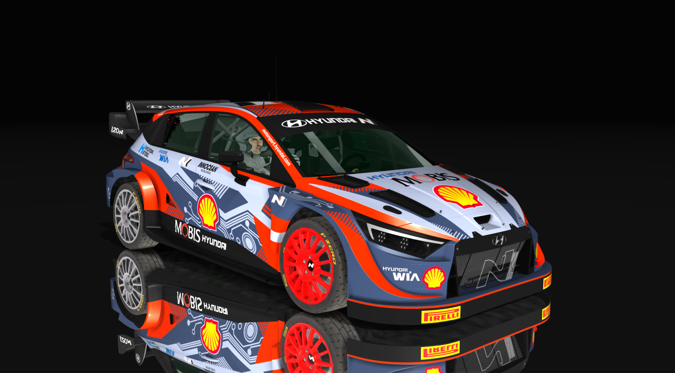 Hyundai I20 Rally1 2022, skin unoficial