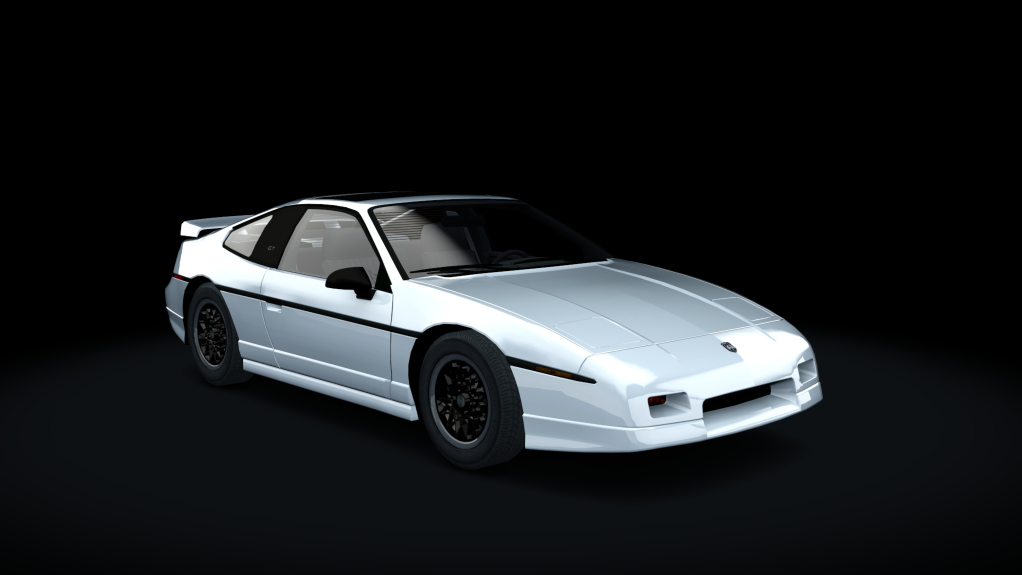 Pontiac Fiero GT 1988, skin white