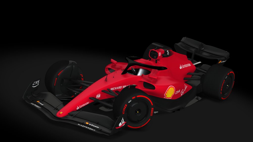 F1 2022 Concept, skin Ferrari 55