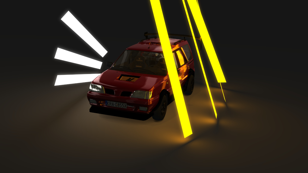 Polonez Kombi V12 "Zondolonez"_tuned, skin Bordowy