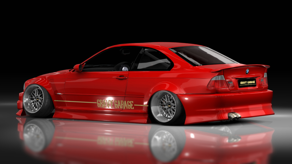 GravyGarage Street e46, skin Red