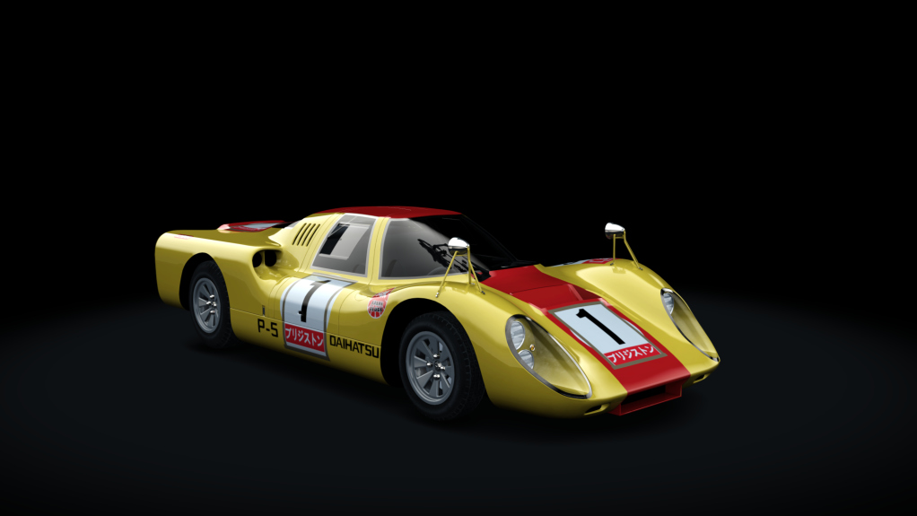 1968 Daihatsu P-5 JGT, skin 1_fuji_12h_1968