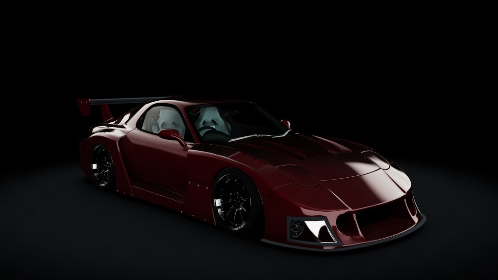 Mazda RX7 LB Silhouette, skin I_Candy_Red alt