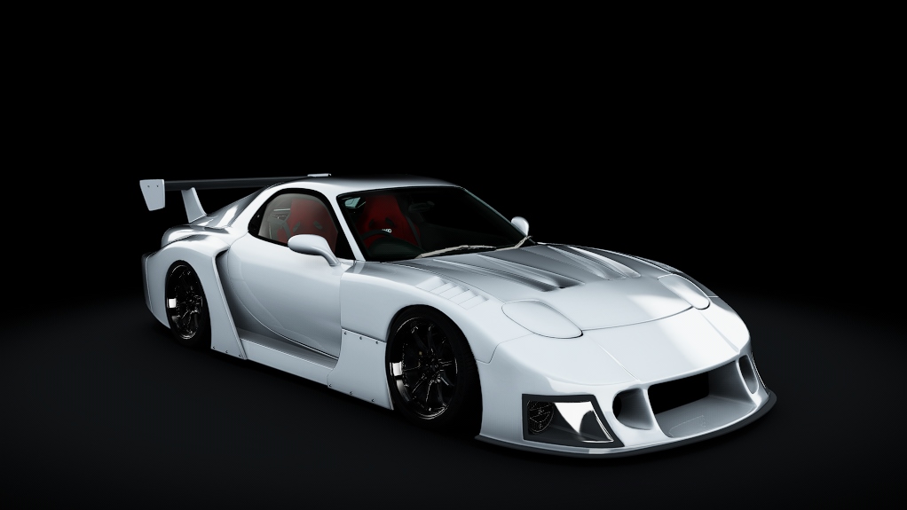 Mazda RX7 LB Silhouette, skin I_pure_white