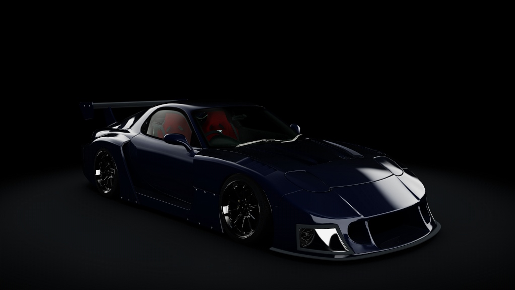 Mazda RX7 LB Silhouette, skin z_sick_blue