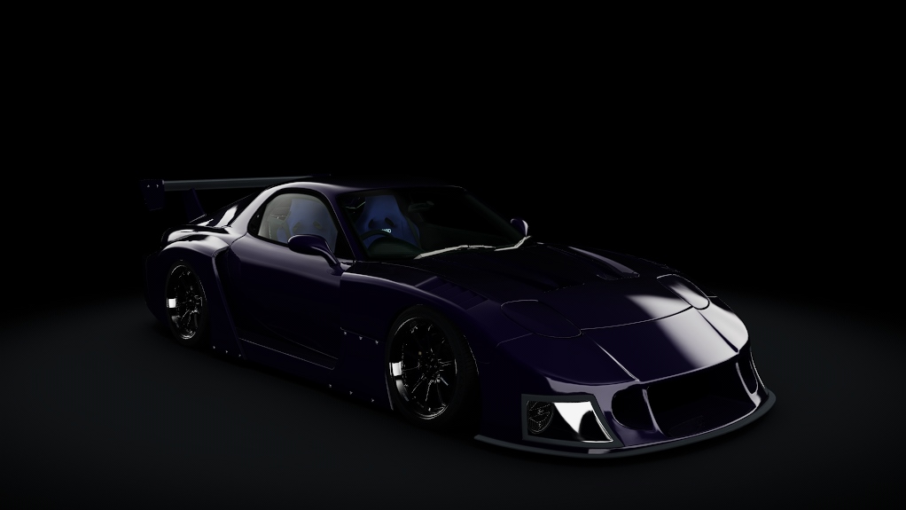 Mazda RX7 LB Silhouette, skin z_sick_purple