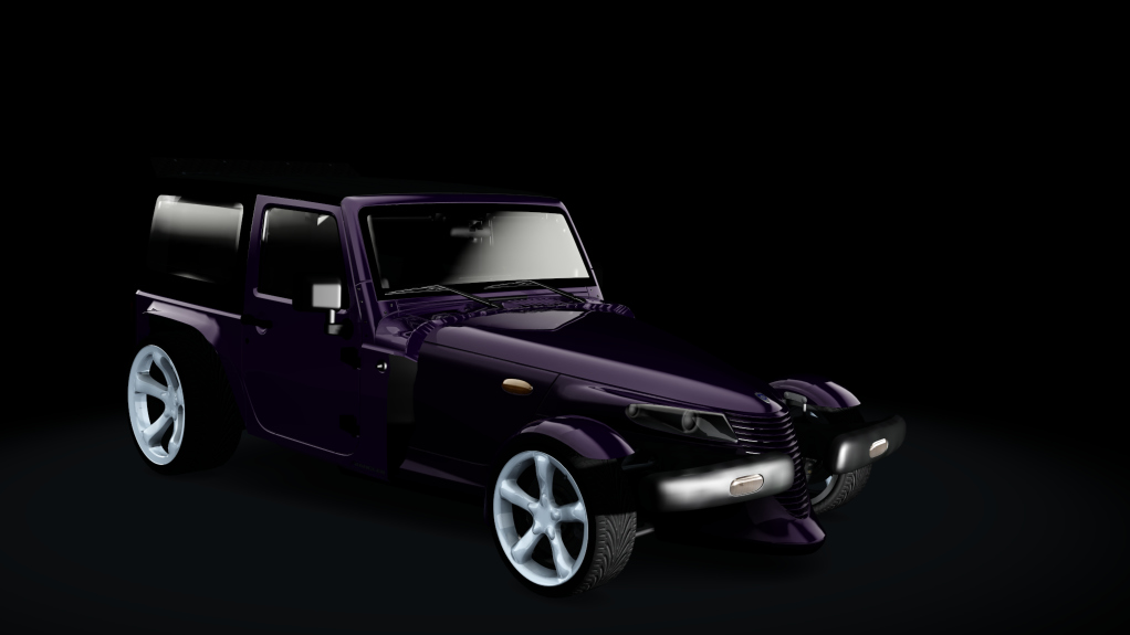 Plymouth Prowler prangler, skin Purple