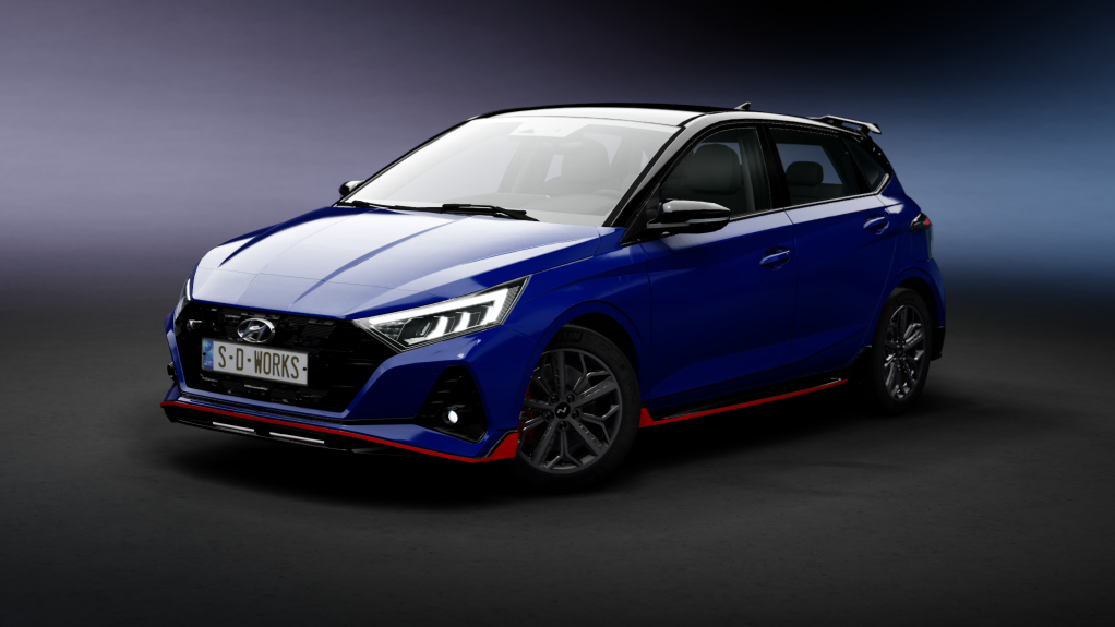 Hyundai i20N, skin 03_blue