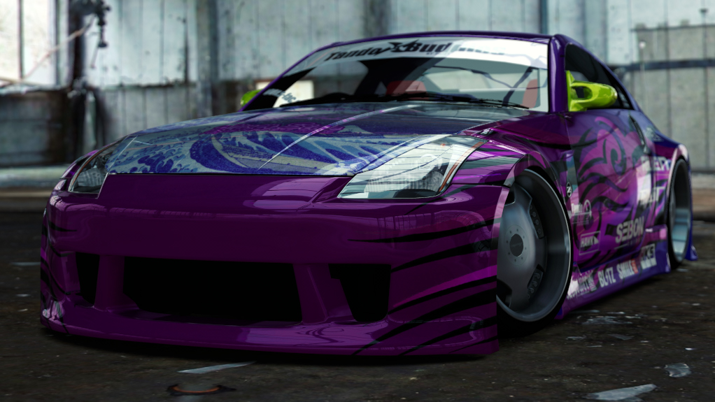 Tando Buddies 350z Vertex, skin VRTX tribal