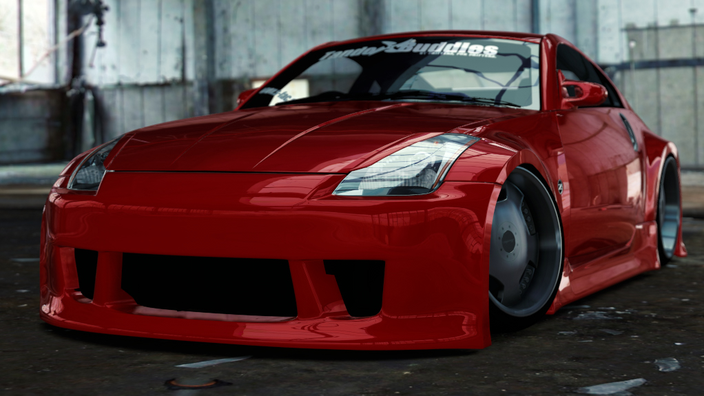 Tando Buddies 350z Vertex, skin red