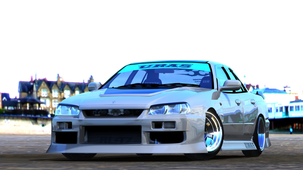 Tando Buddies SKYLINE GT Sedan (ER34), skin Uras_Demo_White