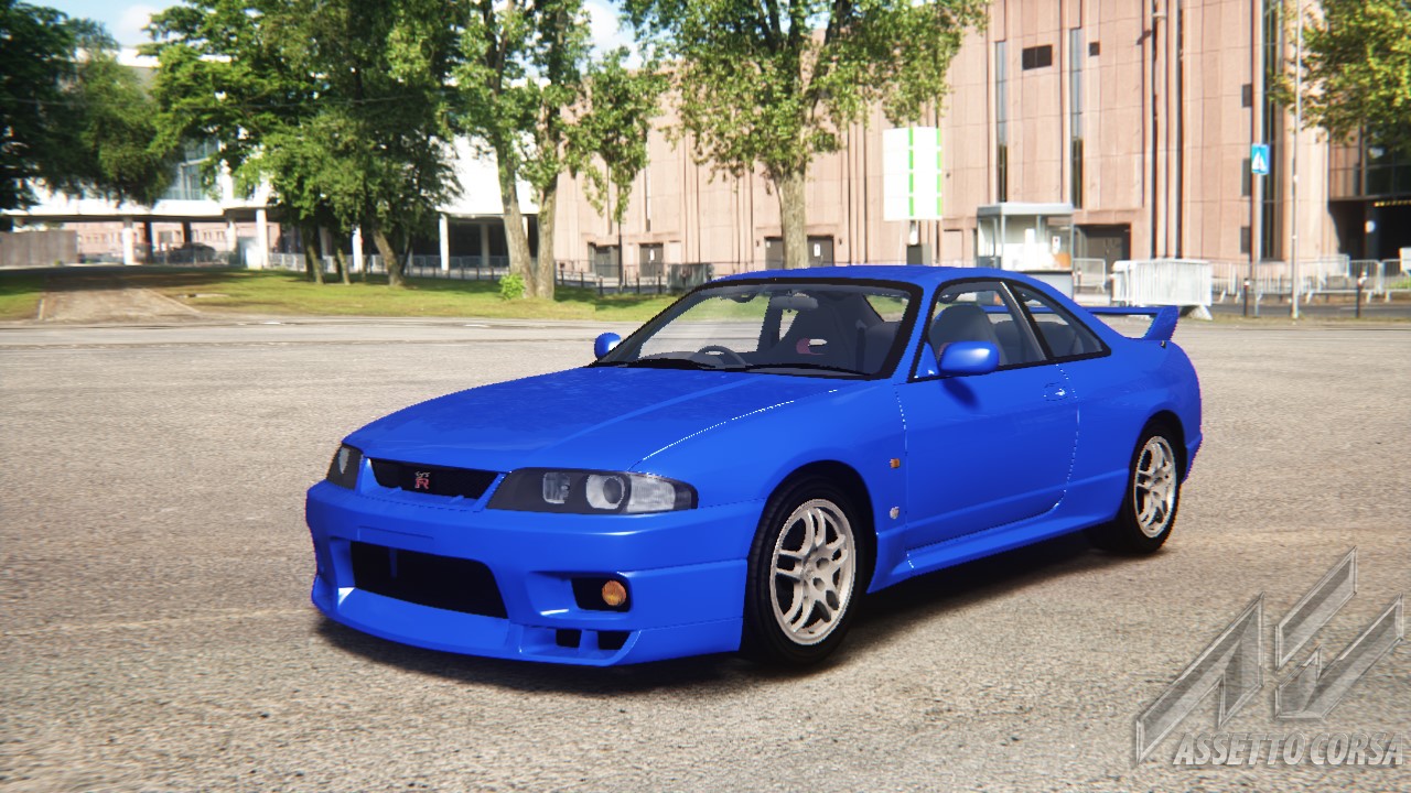 Nissan Skyline R33 GT-R, skin Championship_Blue