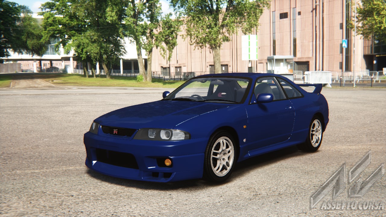 Nissan Skyline R33 GT-R, skin Deep_Marine_Blue