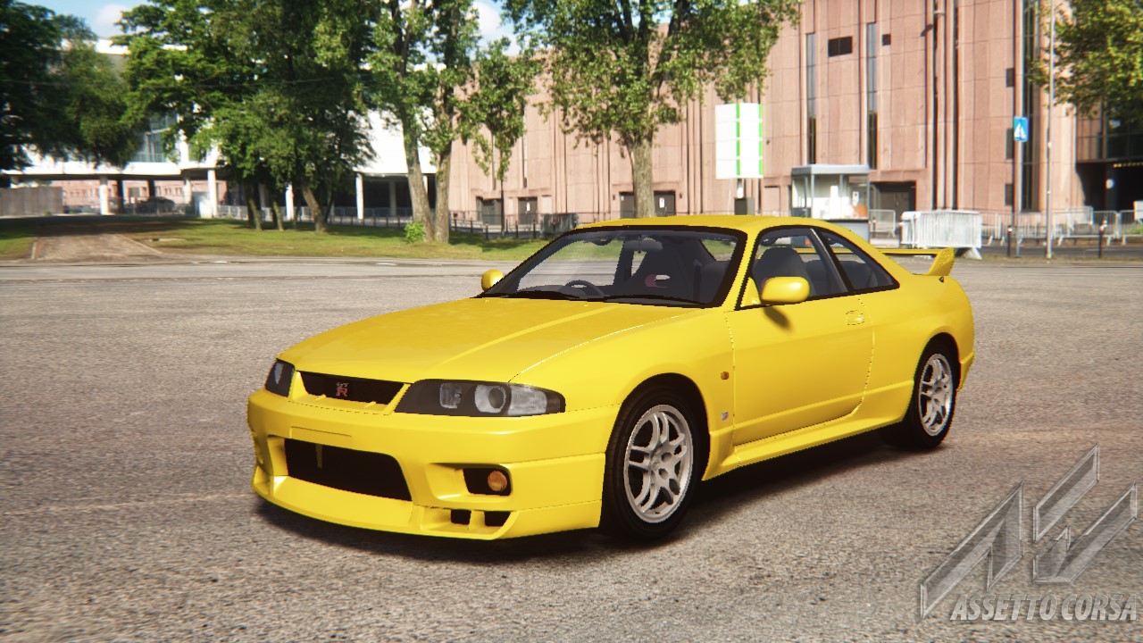 Nissan Skyline R33 GT-R, skin Speedgelb