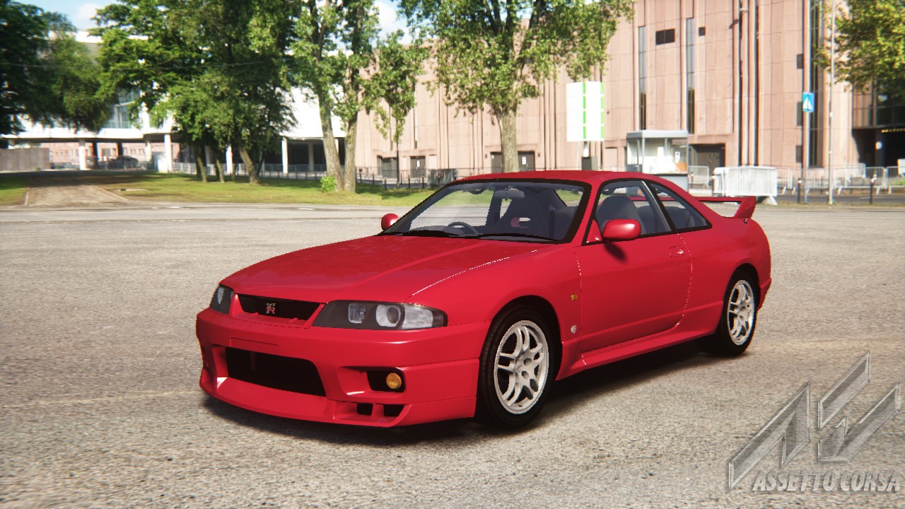 Nissan Skyline R33 GT-R, skin Super_Clear_Red