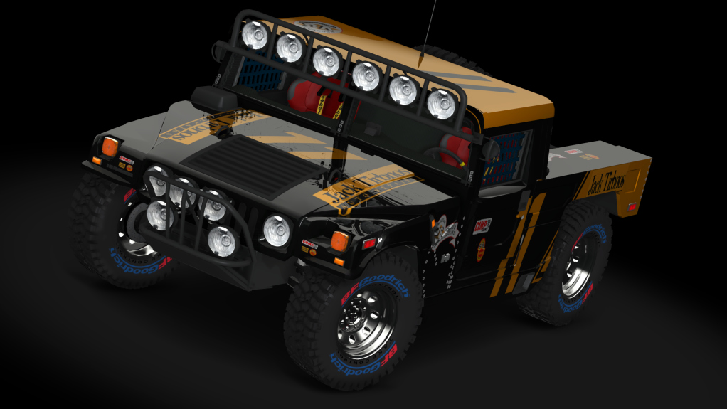 CT2 Hummer H1 Trophy Truck, skin 02