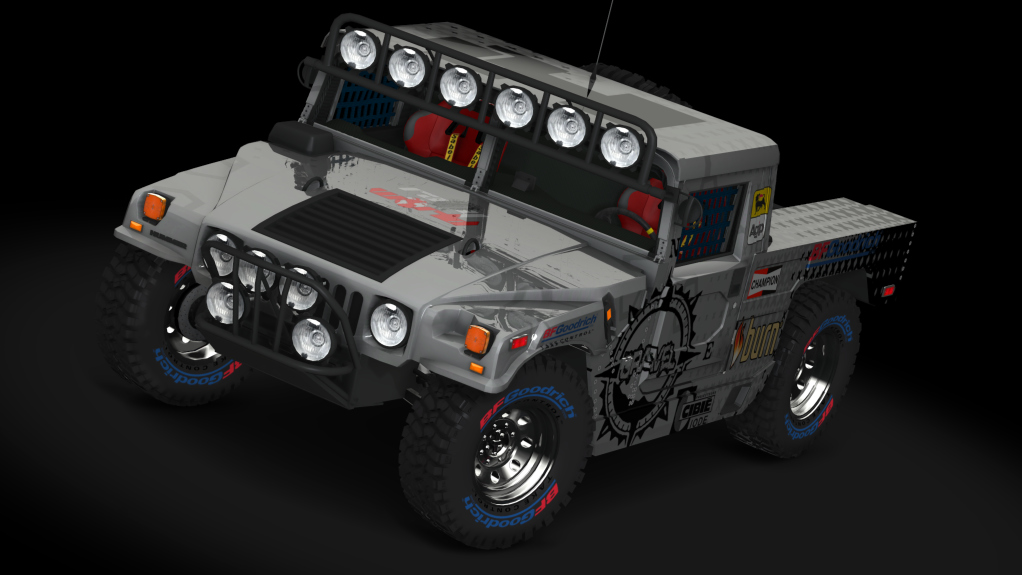 CT2 Hummer H1 Trophy Truck, skin 03