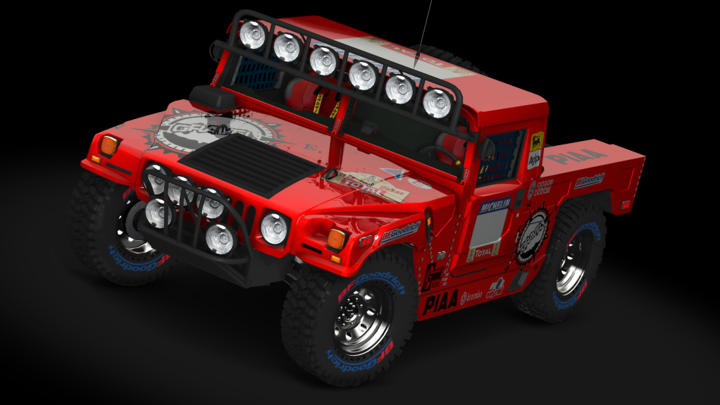 CT2 Hummer H1 Trophy Truck, skin 04